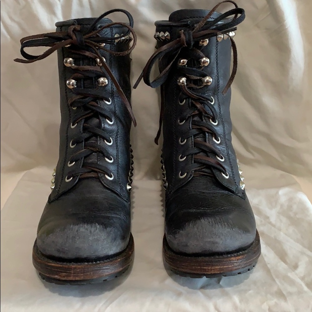 ASH ‘Ralph’ studded combat boot - Picture 3 of 8